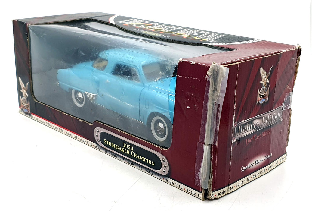 Road Signature 1/18 Scale 92478 - 1950 Studebaker Champion - Blue