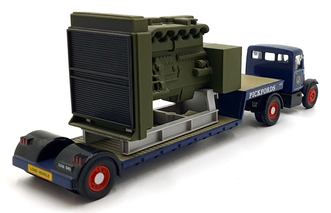 Corgi 1/50 Scale 16703 - Scammell Highwayman Low Loader + Generator - Pickfords
