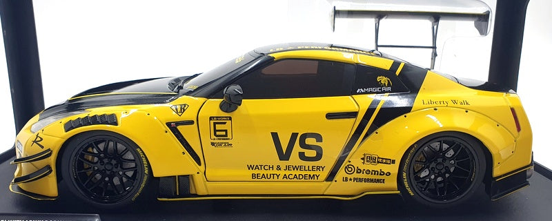 Solido 1/18 Scale S1805809 - Nissan GTR 35 LB Walk Type 2 - Yellow