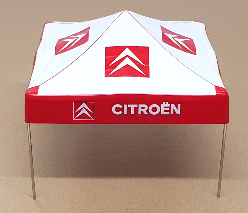 Unknown Brand 1/43 Scale UK143G - Citroen Garage Gazebo - Red/White