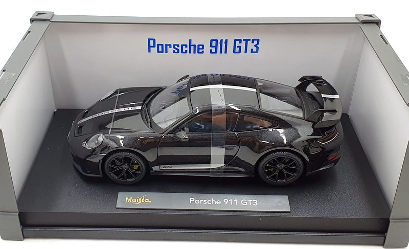 Maisto 1/18 Scale Diecast 36458 - Porsche 911 GT3 - Black