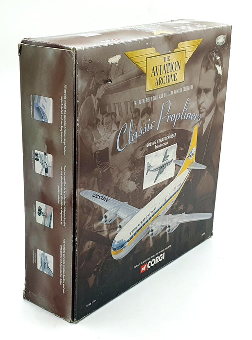 Corgi 1/144 Scale Diecast 48106 - Boeing Stratocruiser Transocean