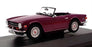 Vanguards 1/43 Scale VA14701 - Triumph TR6 - Magenta