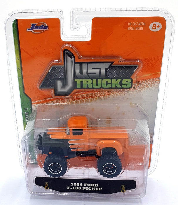 Jada Just Trucks 1/64 Scale 14020 - 1956 Ford F-100 PickUp - Orange