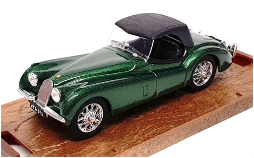 Brumm 1/43 Scale Diecast R102 - 1948 Jaguar 3.5 Litre - Met Green/Black