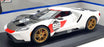 Maisto 1/18 Scale 31390 - 2021 Ford GT Heritage Edition - #98