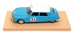 Eligor 1/43 Scale 1124 - Citroen DS 21 #34 Monte Carlo 1970 - Lt. Blue/White