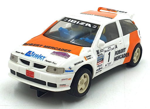 Matchbox SCX 1/32 Scale Slot Car 83900.20 - Seat Ibiza Coupe #1 Robert Mercader