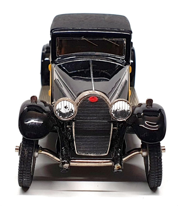Heco Miniatures 1/43 Scale 340M - 1929 Bugatti Royale Coach Weymann Black/Yellow