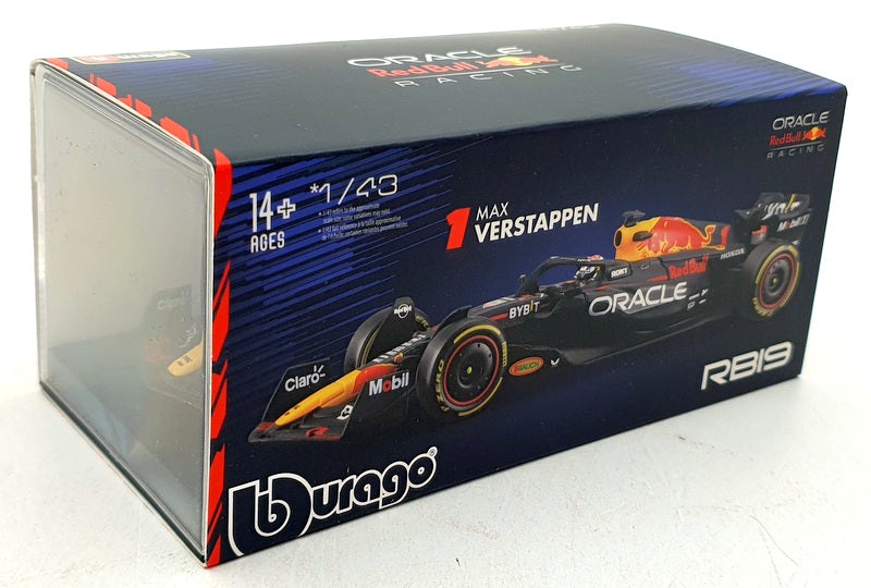 Burago 1/43 Scale 18-38083 - F1 Red Bull RB19 2023 #1 M.Verstappen