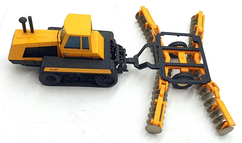 Joal 1/50 Scale Diecast 253 - Caterpillar Cat Challenger 65 And Disc Harrow