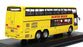 Creative Master 1/76 Scale JB4001 Mitsubishi Fuso Aero King Hato Bus - Yellow