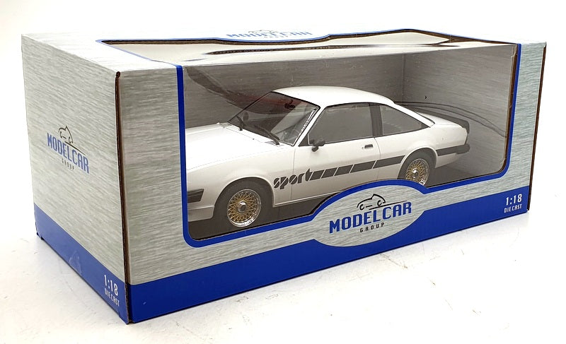 Model Car Group 1/18 Scale MCG18237 - Opel Manta B - White