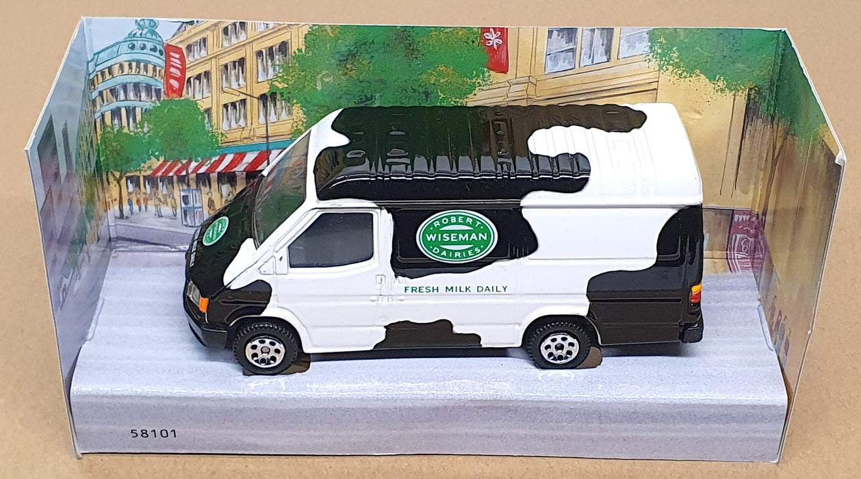 Corgi Diecast 58101 - Ford Transit Van Robert Wiseman Dairies - White/Black