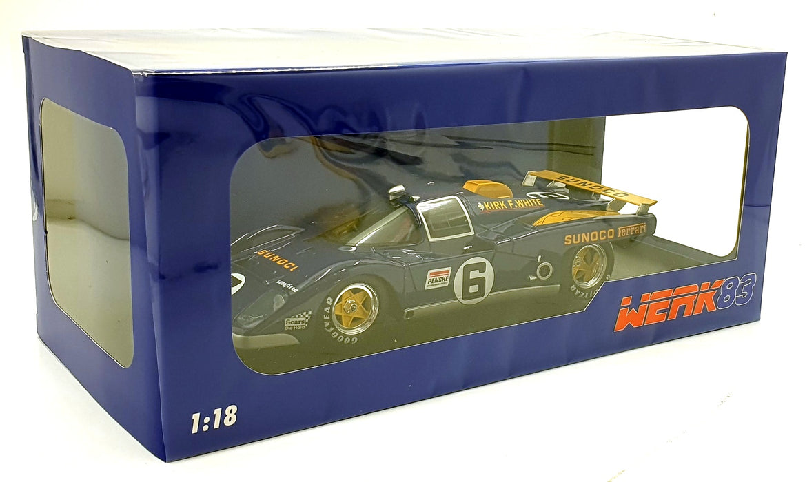 Werk83 1/18 Scale Diecast W18053005 - Ferrari 512M #6 Daytona 24h 1971