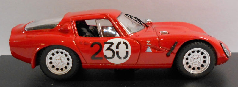 Best 1/43 Scale Diecast 9089 - Alfa Romeo TZ2 Bolzano 66 Sangri-La - Red