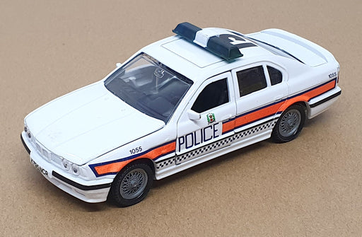 Corgi Appx 13cm Long Diecast 57801 - BMW 525i Police Car - White