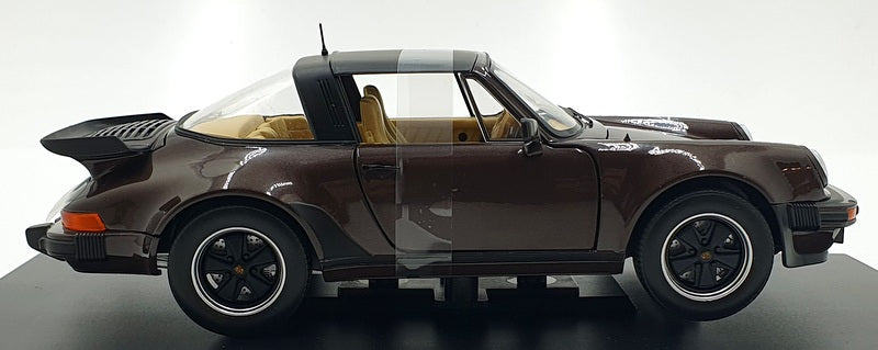 Norev 1/18 Scale 187665 - 1987 Porsche 911 Turbo Targa 3.3 - Brown Metallic