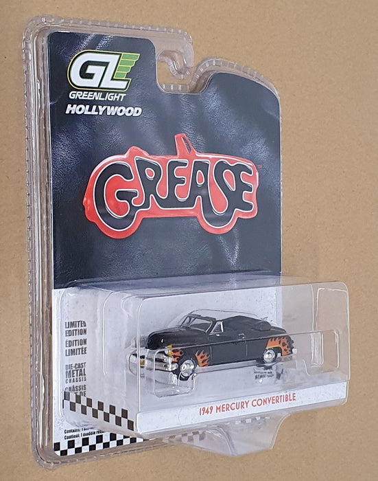 Greenlight 1/64 Scale 62010-B - 1949 Mercury Convertible Grease Movie - Black