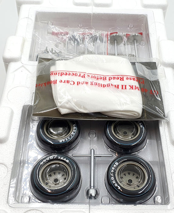 GMP 1/12 Scale Diecast G1201317 - Ford GT 1966 MKII Holman Moody #5 gold