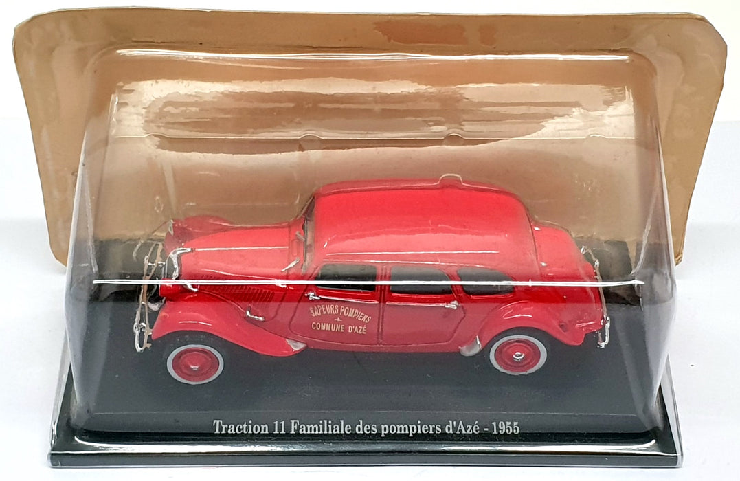 Atlas Editions 1/43 Scale 6112/501 - 1955 Citroen Traction 11 Azé Fire - Red