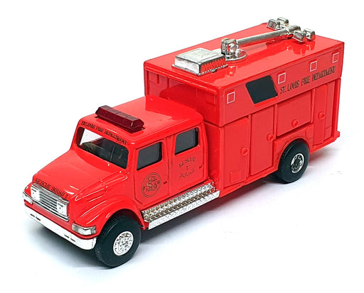 Road Champs 1/64 Scale 64605 - International Truck St. Louis Fire Dept. - Red