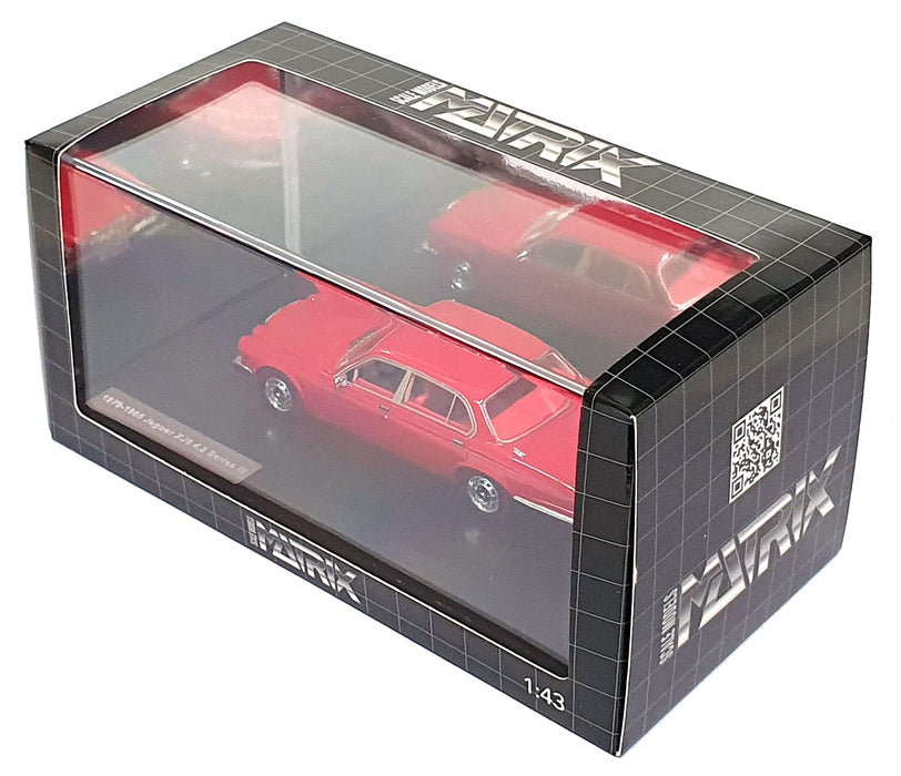 Matrix 1/43 Scale MX41001-281 - 1979-85 Jaguar XJ6 4.2 SIII - Damson Red