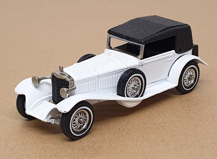 Matchbox Appx 10cm Long Diecast Y-16 - 1928 Mercedes SS - White
