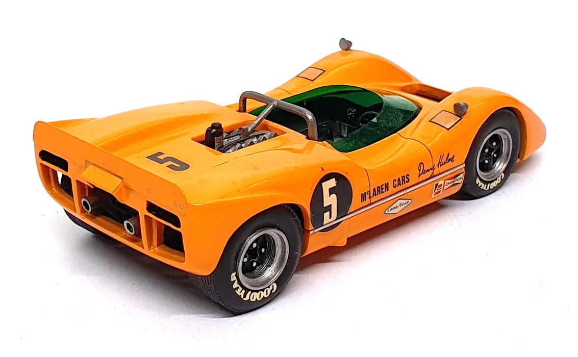 Marsh Models 1/43 Scale MM6 - McLaren M6A 2nd #5 Can-Am 1967 D. Hulme - Orange