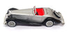 Matchbox 12cm Long Diecast Y-20 - 1937 Mercedes Benz 540K - Silver/Black