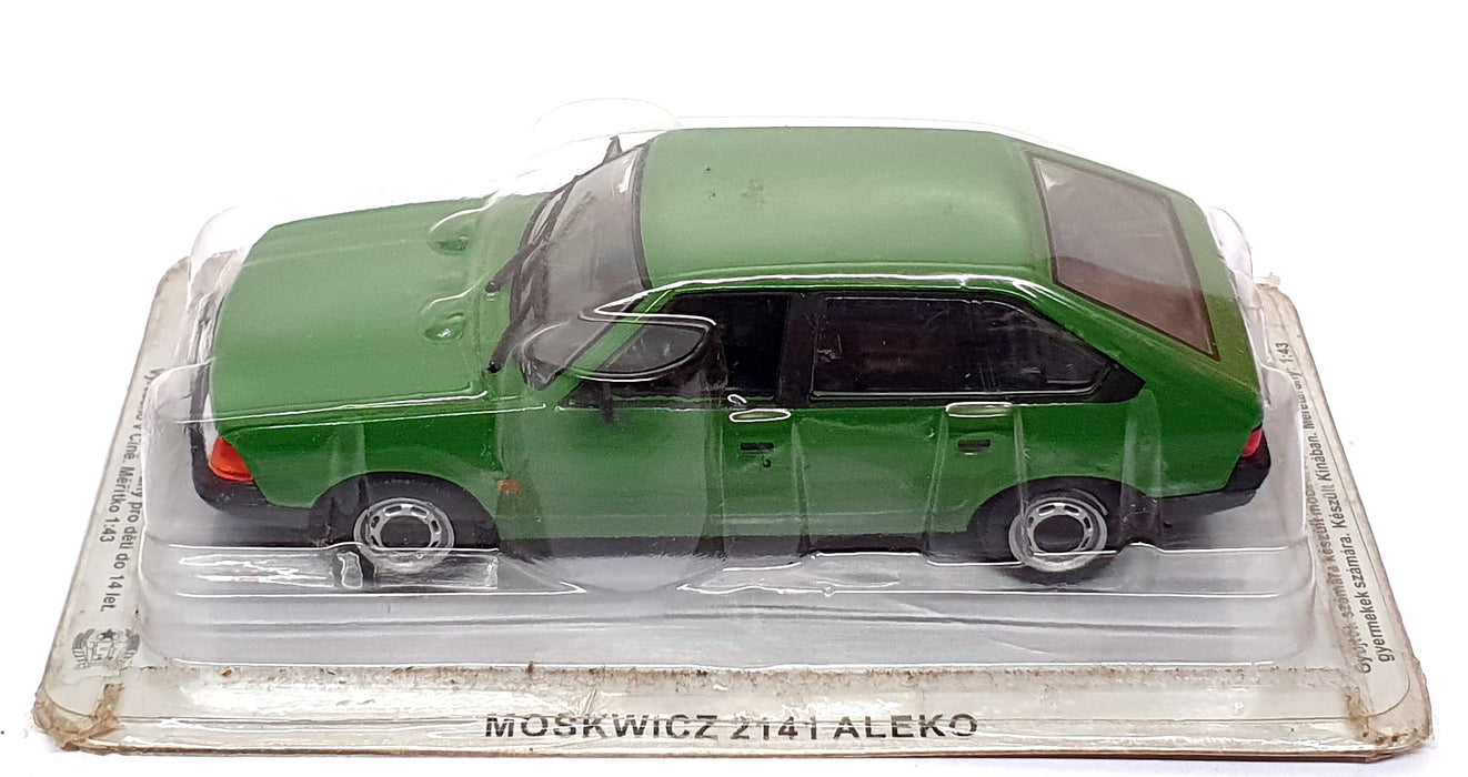 DeAgostini 1/43 Scale M6996 - USSR Moskwicz 2141 Aleko - Green