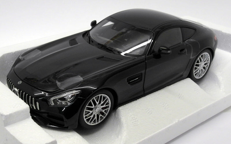 Norev 1/18 Scale Diecast 183497 Mercedes Benz AMG GTS 2018 Black Metallic