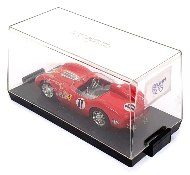 Brumm 1/43 Scale R93 - Ferrari 250 TRS #11 Le Mans 1960 - Red