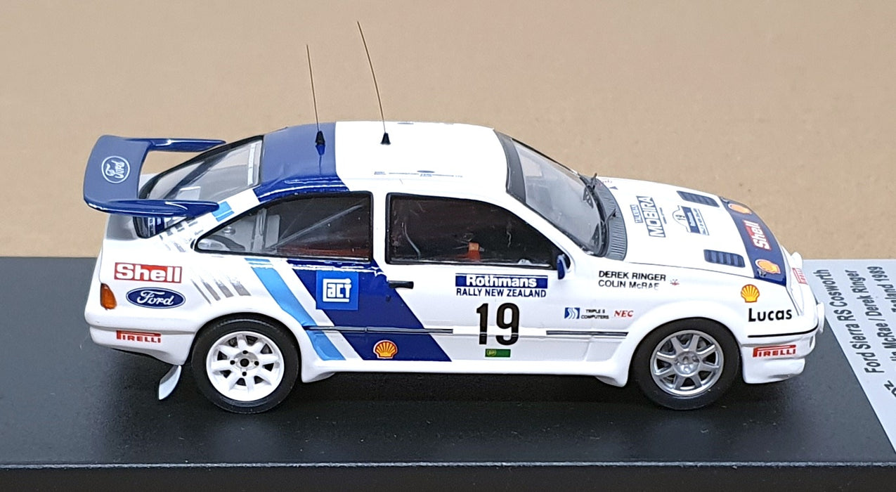Trofeu 1/43 Scale RR.nz11 Ford Sierra RS Cosworth #19 5th New Zealand Rally 1989