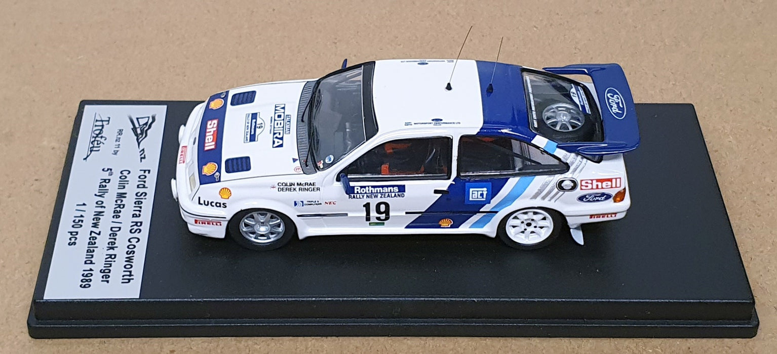 Trofeu 1/43 Scale RR.nz11 Ford Sierra RS Cosworth #19 5th New Zealand Rally 1989