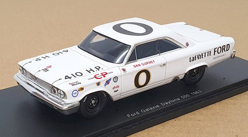 Spark 1/43 Scale S3601 - Ford Galaxie #0 Daytona 500 1963 Dan Gurney