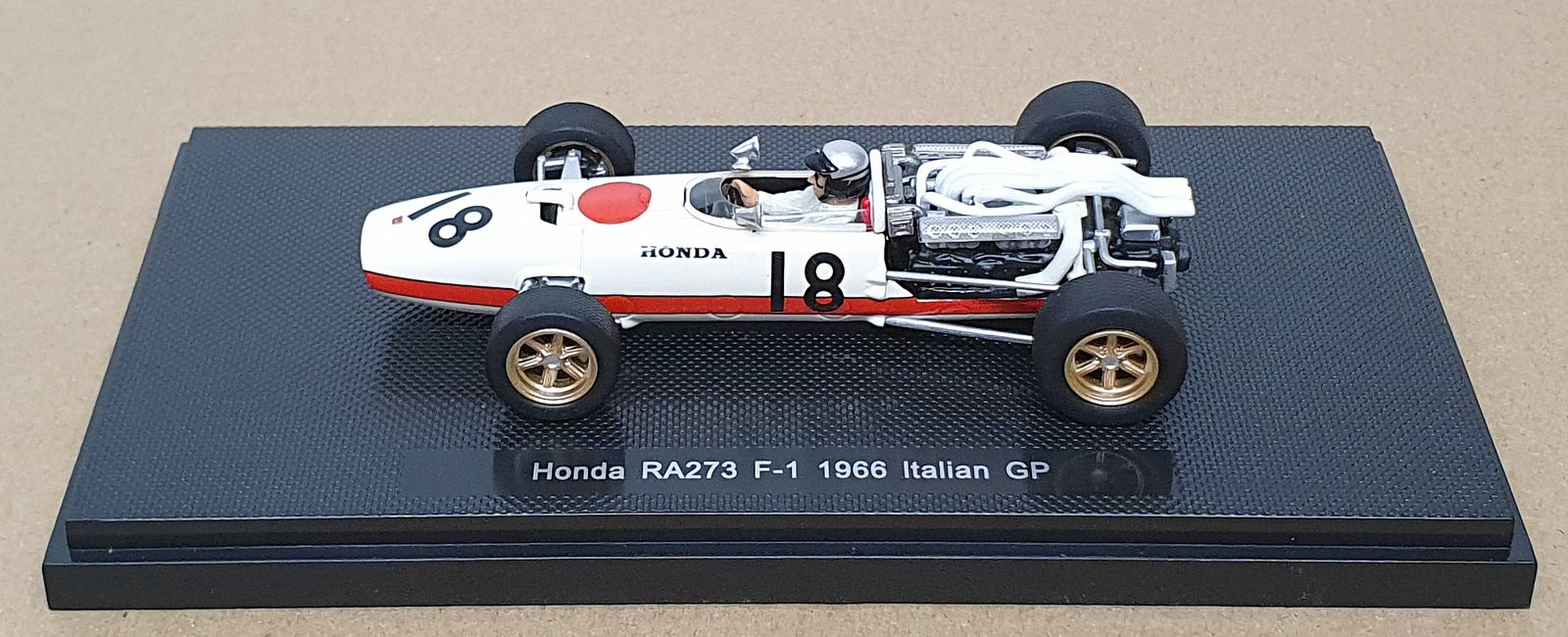 Ebbro 1/43 Scale Resin 44261 - F1 Honda RA273 #18 Italy GP 1966
