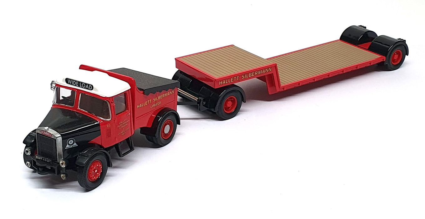 Corgi 1/50 Scale 16901 - Scammell Ballast And Low Loader - Hallett & Silbermann