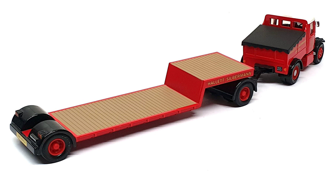 Corgi 1/50 Scale 16901 - Scammell Ballast And Low Loader - Hallett & Silbermann