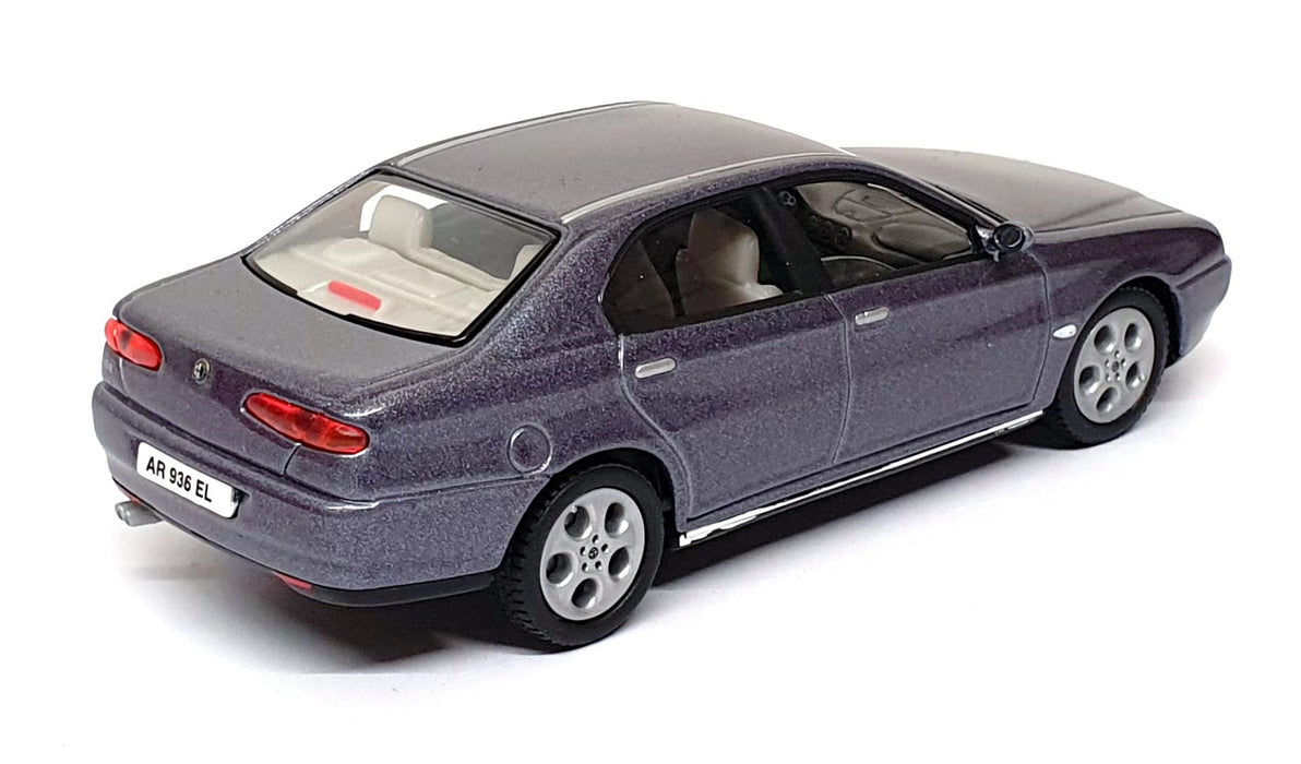 Solido 1/43 Scale Diecast 4651 - 1998 Alfa Romeo 166 - Met. Blueish Grey