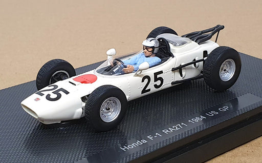Ebbro 1/43 Scale Resin 44257 - F1 Honda RA271 #25 US GP 1964