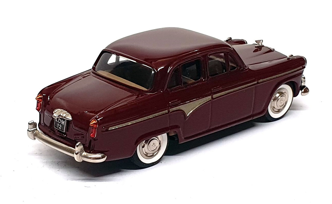 Lansdowne Models 1/43 Scale LDM12 - 1958 Austin Westminster Vanden Plas - Maroon