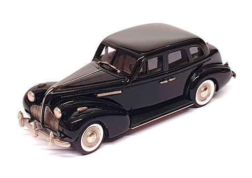 Brooklin 1/43 Scale BC007 - 1939 Buick Century 4Dr. Sedan M-61 - Black