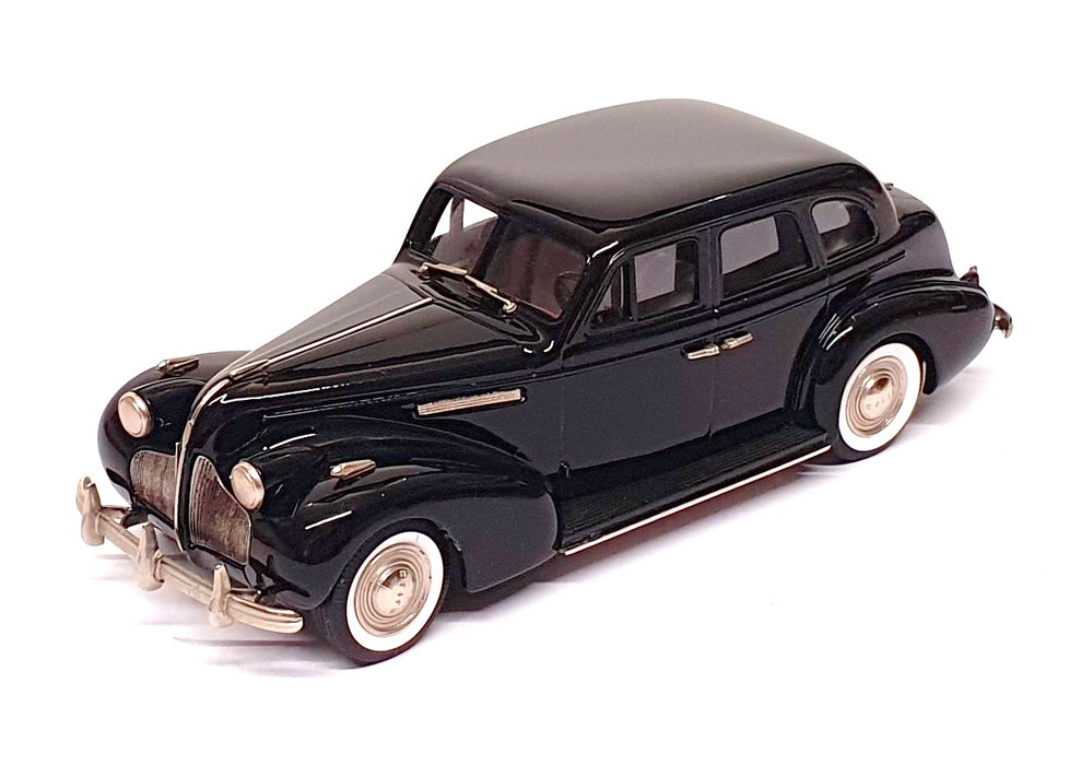 Brooklin 1/43 Scale BC007 - 1939 Buick Century 4Dr. Sedan M-61 - Black