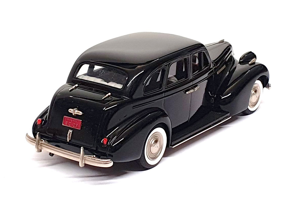 Brooklin 1/43 Scale BC007 - 1939 Buick Century 4Dr. Sedan M-61 - Black
