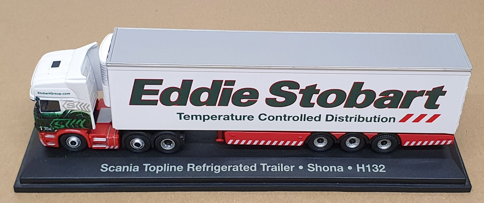 Atlas 1/76 Scale 4 649 134 Scania Topline Refridgerated Truck Stobart H132 Shona