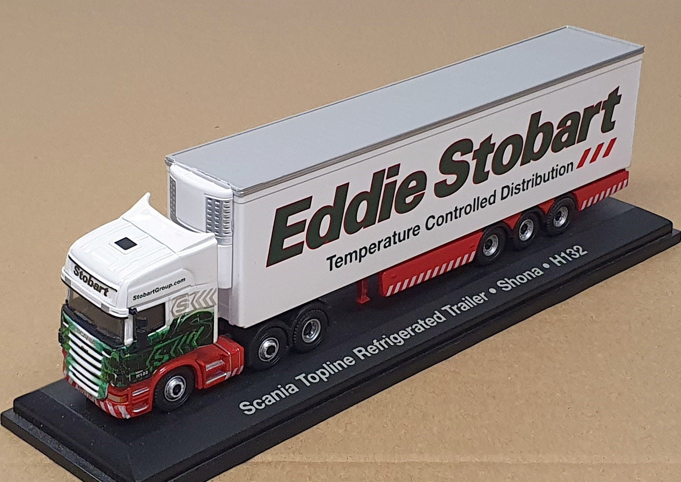 Atlas 1/76 Scale 4 649 134 Scania Topline Refridgerated Truck Stobart H132 Shona