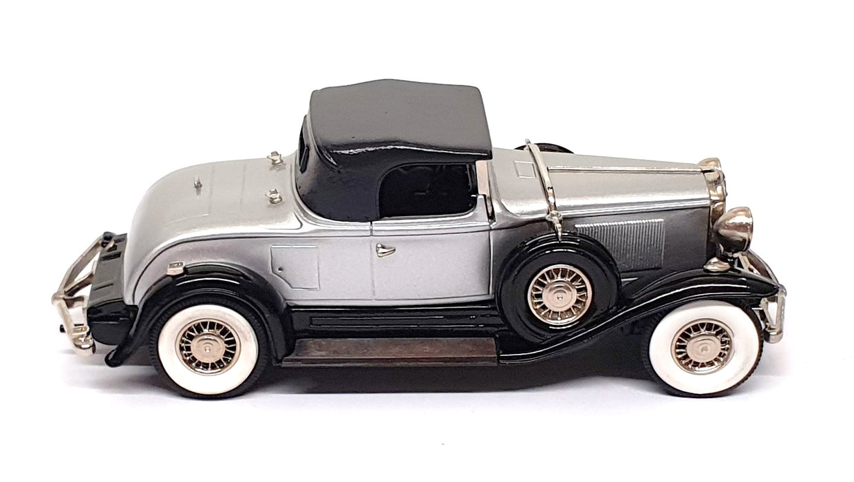 Brooklin Models 1/43 Scale BRK88 - 1931 Studebaker President - Silver/Charcoal