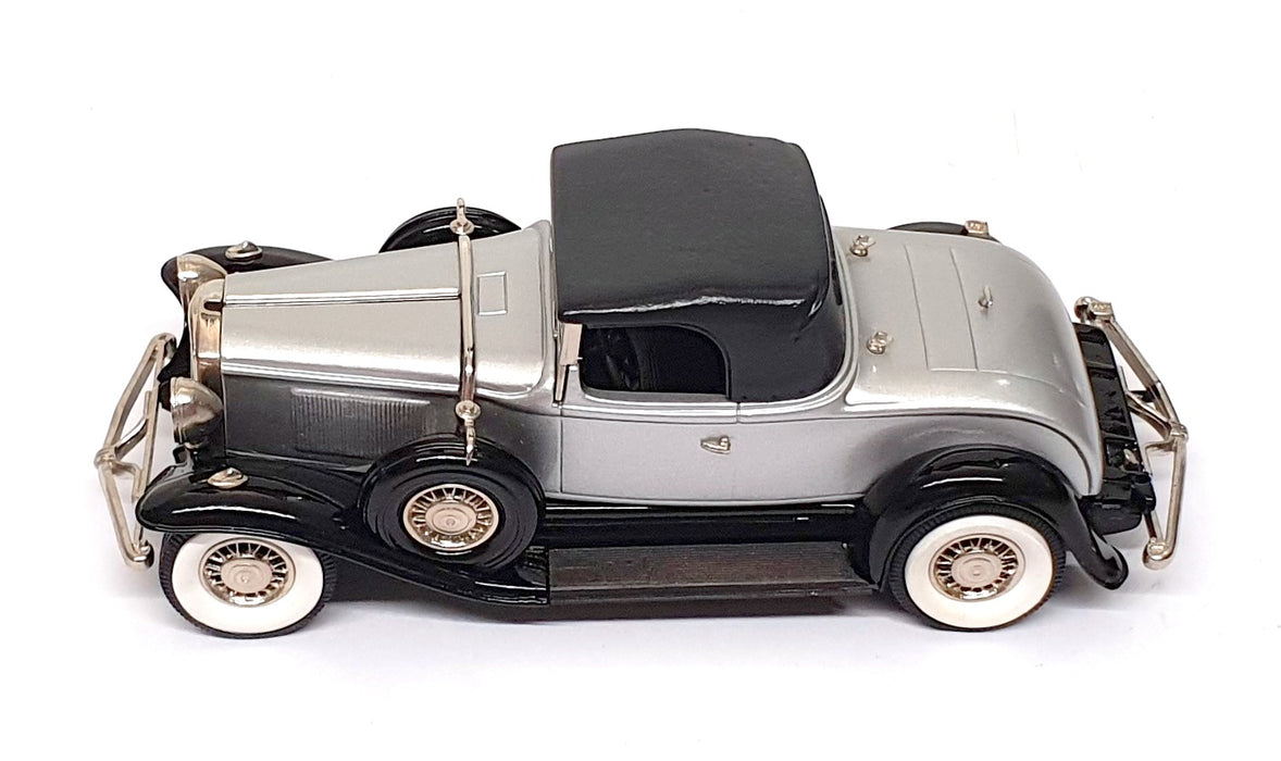 Brooklin Models 1/43 Scale BRK88 - 1931 Studebaker President - Silver/Charcoal