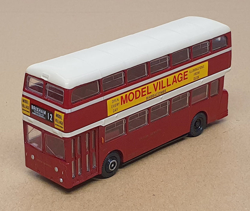 EFE 1/76 Scale 16503 - Leyland Atlantean D/Deck Bus Devon General Rt. 12 - Red